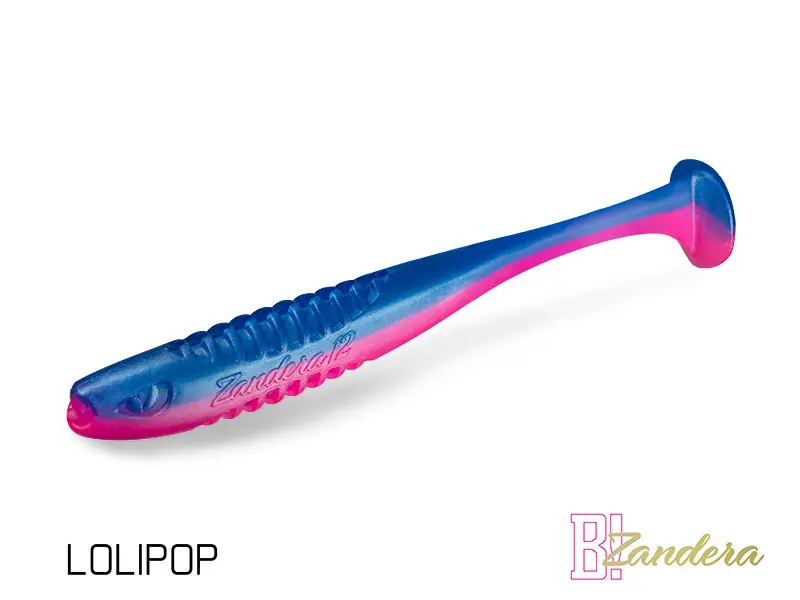 Premium Gumihal Delphin ZANDERA UVs / 5db Web és Horg