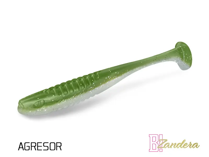 Must-Have Gumihal Delphin ZANDERA UVs / 5db Web és Horg