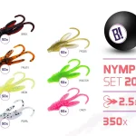 Lage Prijs BOMB Nympha csali szett 2022 színek 2,5cm / 350db - Horgászo