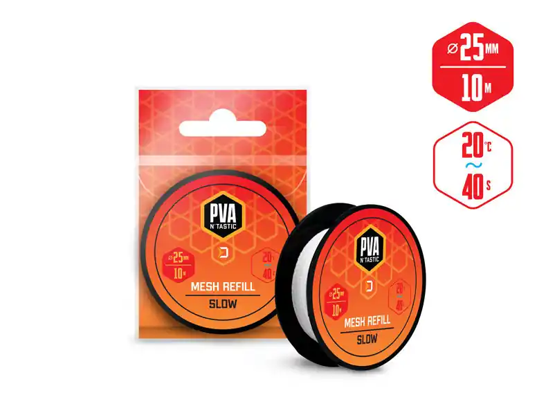Delphin PVA n ́tastic tartalék háló / 10m - 25mm - Horgászom Snelle Levering