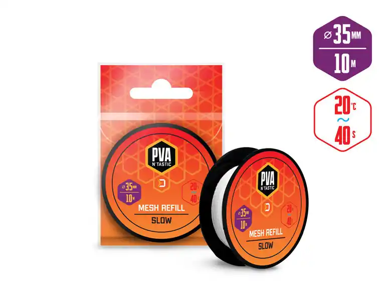 Gratis Retour Delphin PVA n ́tastic tartalék háló / 10m - 35mm - Horgászom
