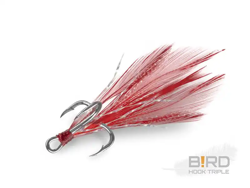 Alleen Vandaag Delphin B!RD Hook TRIPLE / 3db Web és Horgász