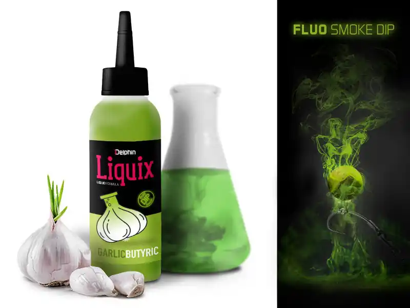 Tijdelijk Beschikbaar Fluo dip D SNAX LiquiX /100ml Web és Horgászb