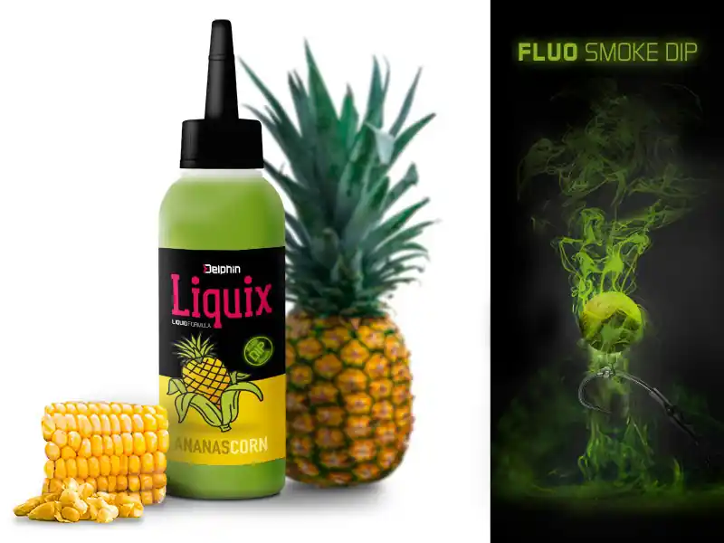 Koop Vandaag Fluo dip D SNAX LiquiX /100ml Web és Horgászb