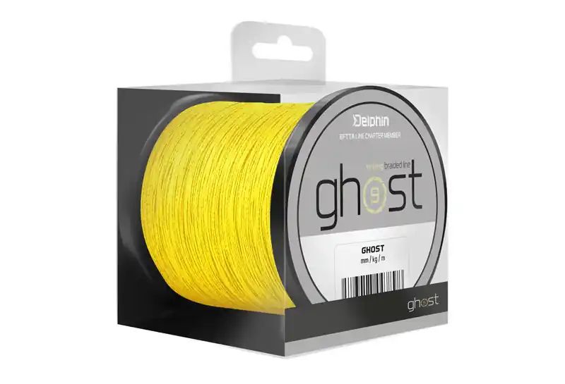 Finale Uitverkoop Delphin GHOST 8+1/ sárga Web és Horgászbolt