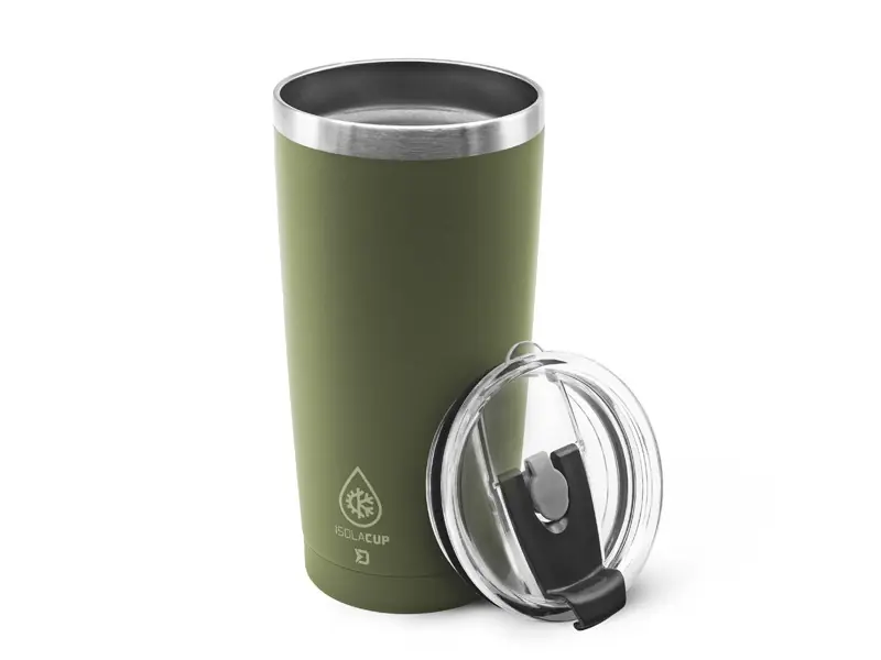 Thermo bögre Delphin IsolaCUP Green Web és Ho Koopje