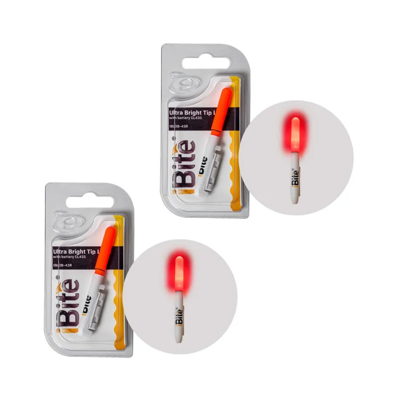 Fabrieksprijs IBITE UB LIGHT PIROS DUOPACK Web és Horgászbo