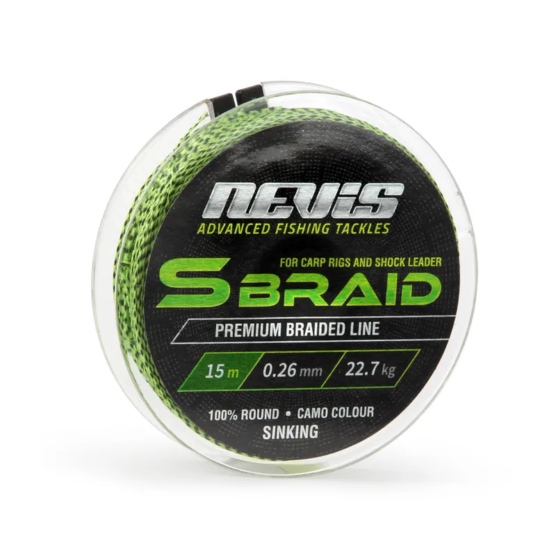 S Braid 15m/0.22mm Web és Horgászbolt Express Levering