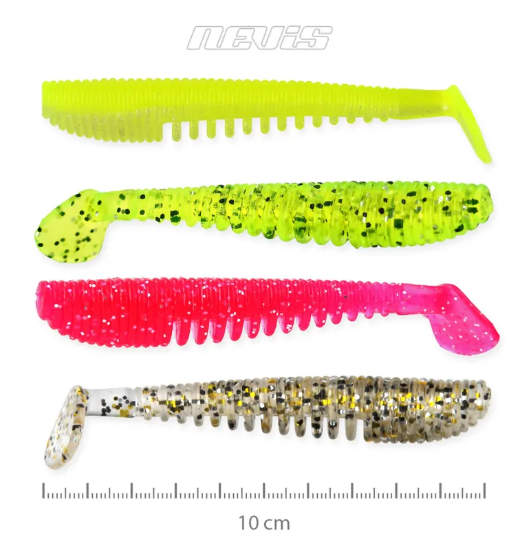 Koopje Impulse Shad 10cm 4db/cs 4szín Web és Horgász