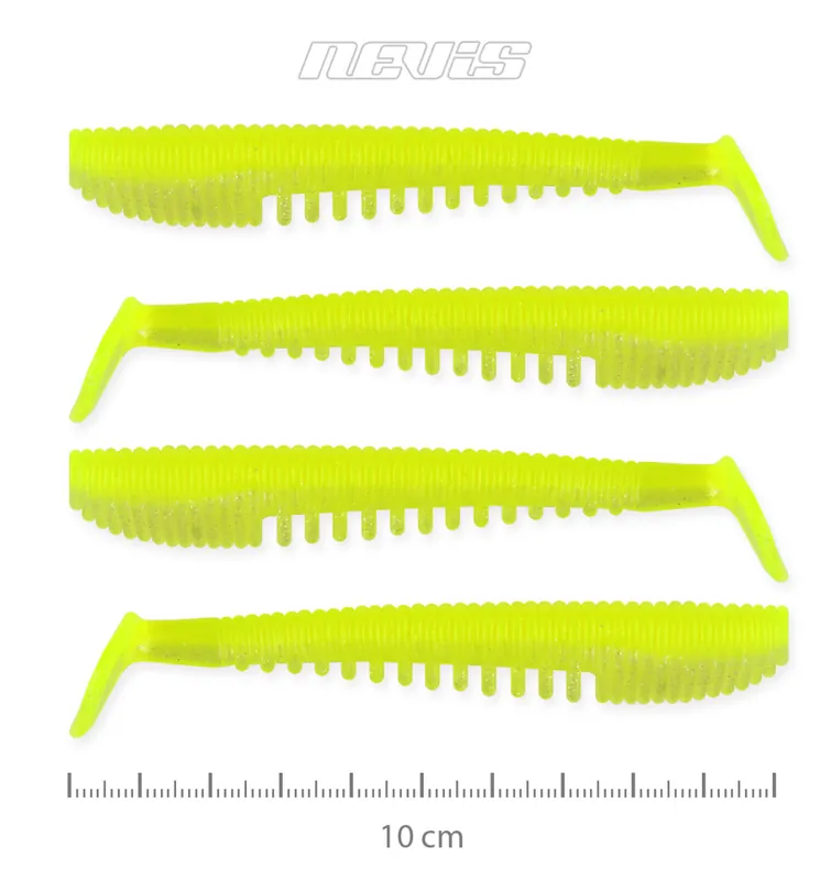 Speciale Aanbieding Impulse Shad 10cm 4db/cs (Flash Lemonade) Web