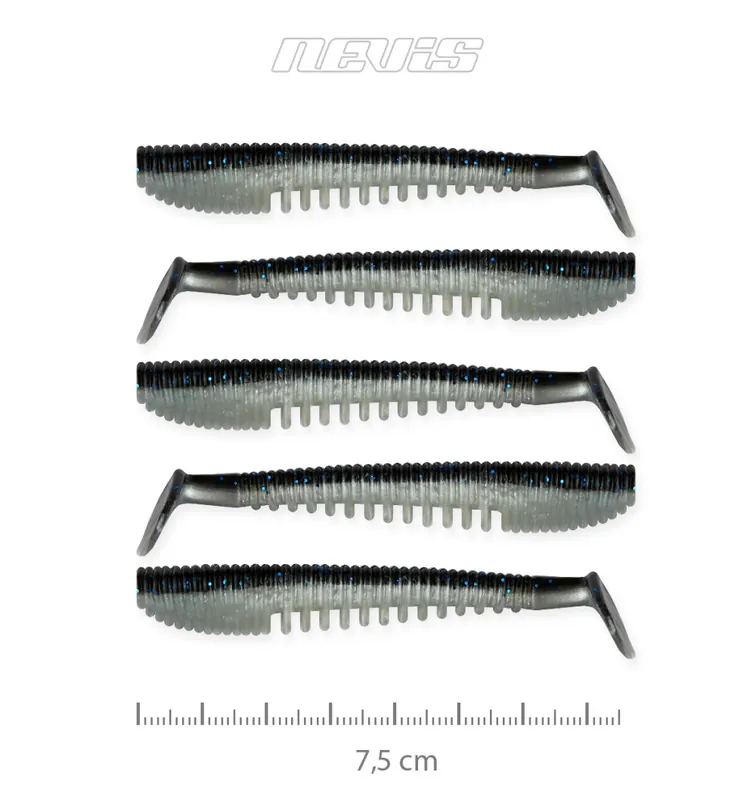 Impulse Shad 7.5cm 5db/cs (Bleak) Web és Horg Veilige Betaling