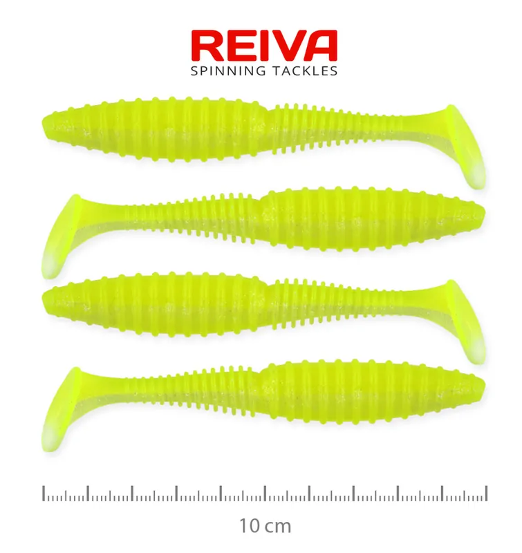 Koop Vandaag Zander Power Shad 10cm 4db/cs (Flash Lemonade) - Horgászom.h