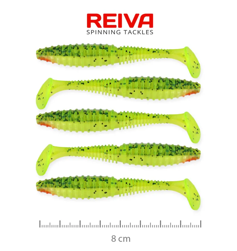 Zander Power Shad 8cm 5db/cs (Watermelon) Web Direct Verzonden