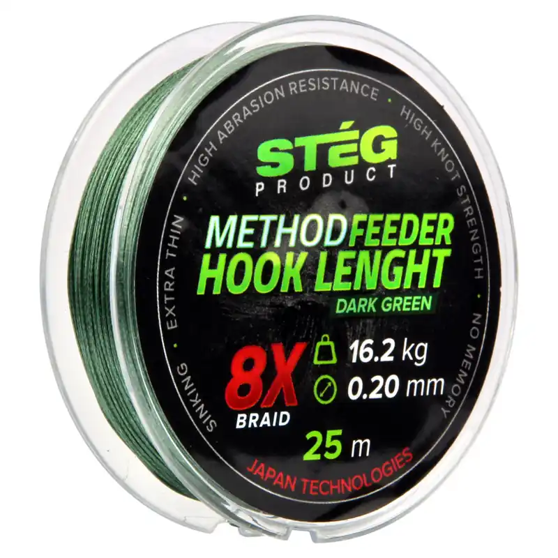 Korting Stég Method Feeder előkezsinór 0.12mm 25m Web