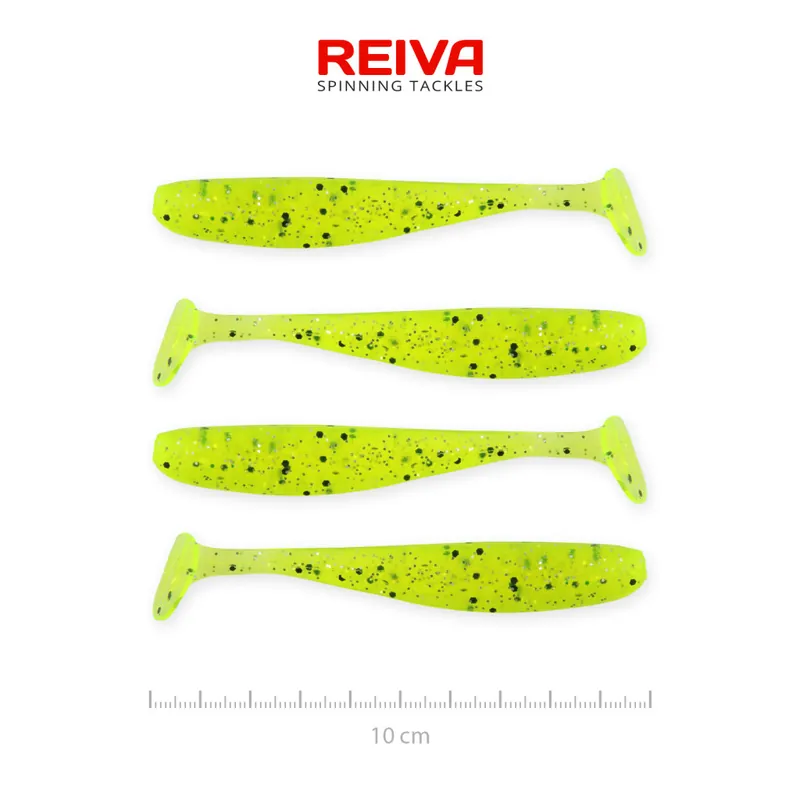 Flash Shad 10cm 4db/cs (Poppy Green) Web és H Must-Have