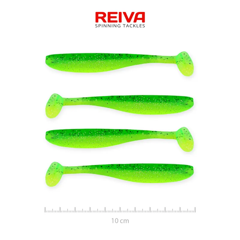 Flash Shad 10cm 4db/cs (Poison Green) Web és Premium