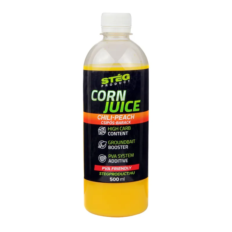 Snelle Levering Stég Corn Juice Chili-Peach 500ml Web és Horg