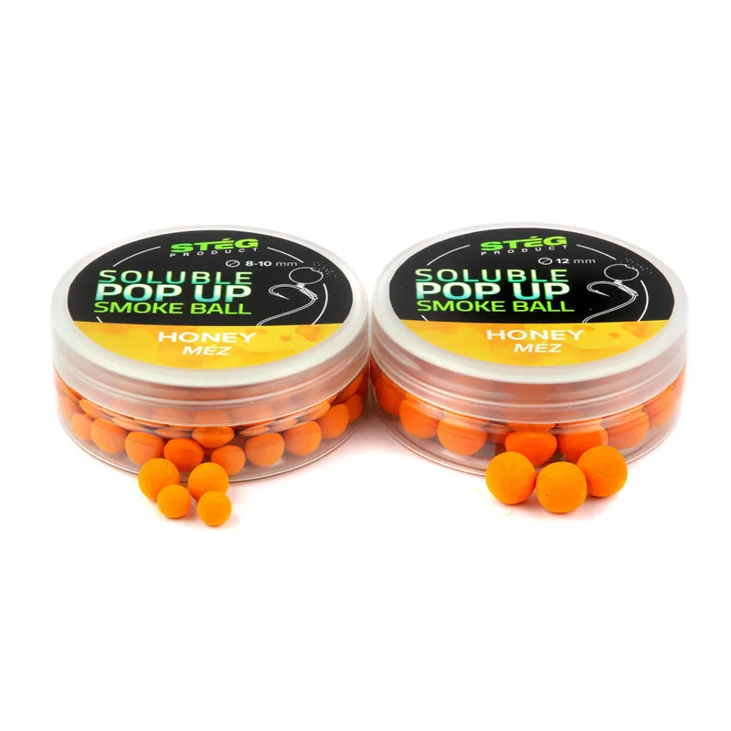 Hete Deal Stég Product Soluble Pop Up Smoke Ball 12mm Honey 25g - Horg