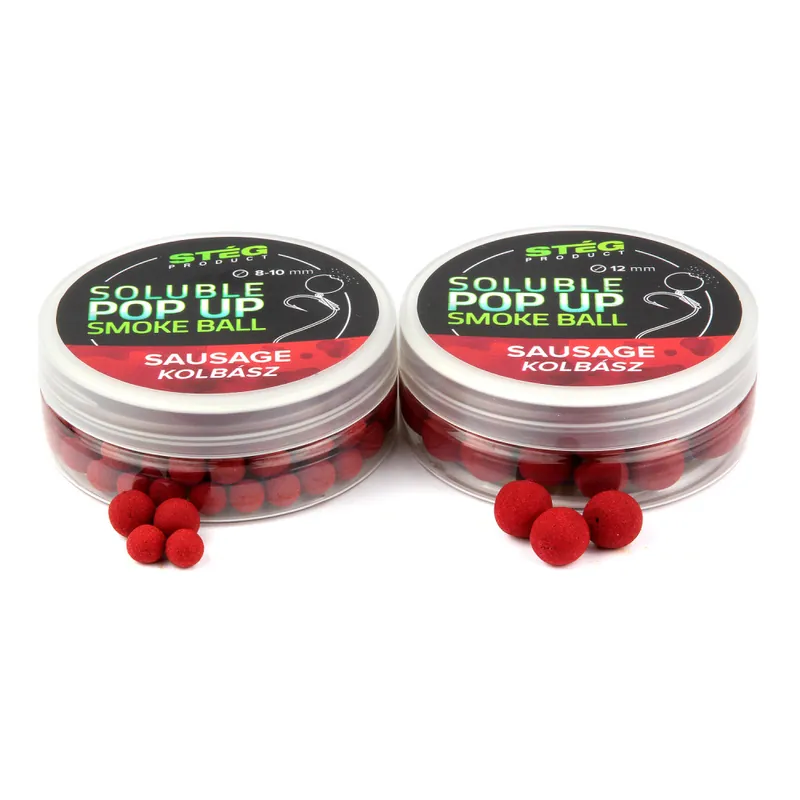 Stég Product Soluble Pop Up Smoke Ball 12mm Sausage 25g - Ho Nu Kopen
