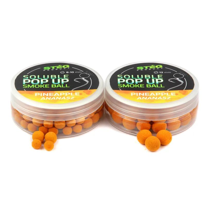 Beperkte Voorraad Stég Product Soluble Pop Up Smoke Ball 12mm Pineapple 25g -