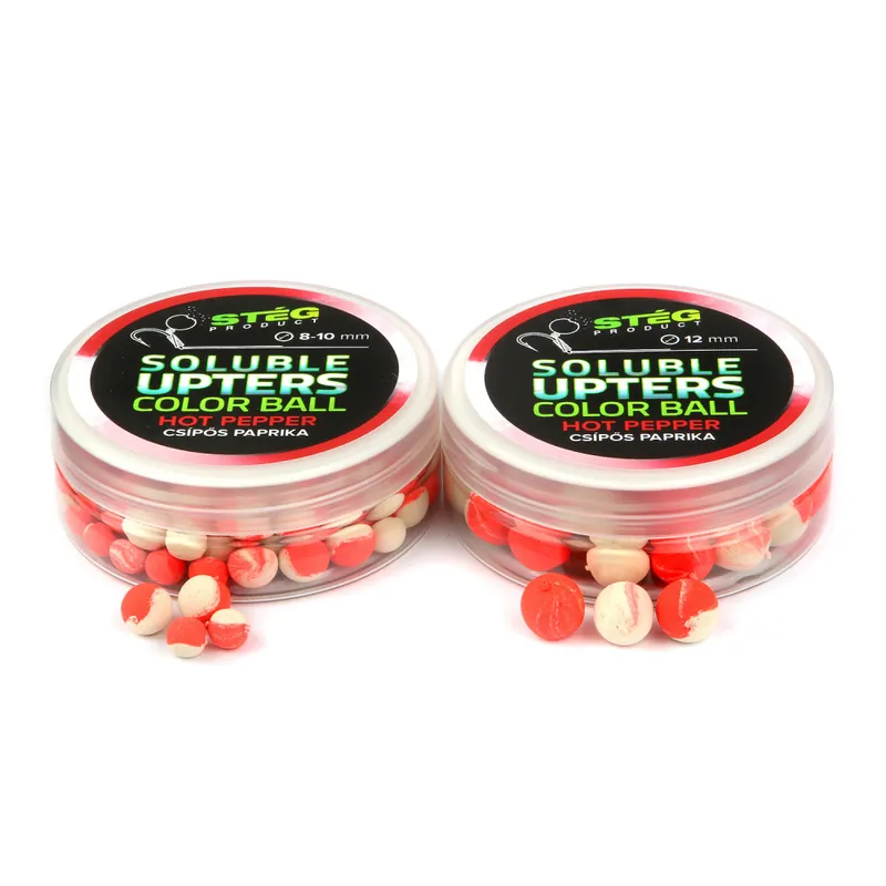 Rechtstreeks Van De Fabrikant Stég Product Soluble Upters Color Ball 8-10mm Hot Pepper 30g