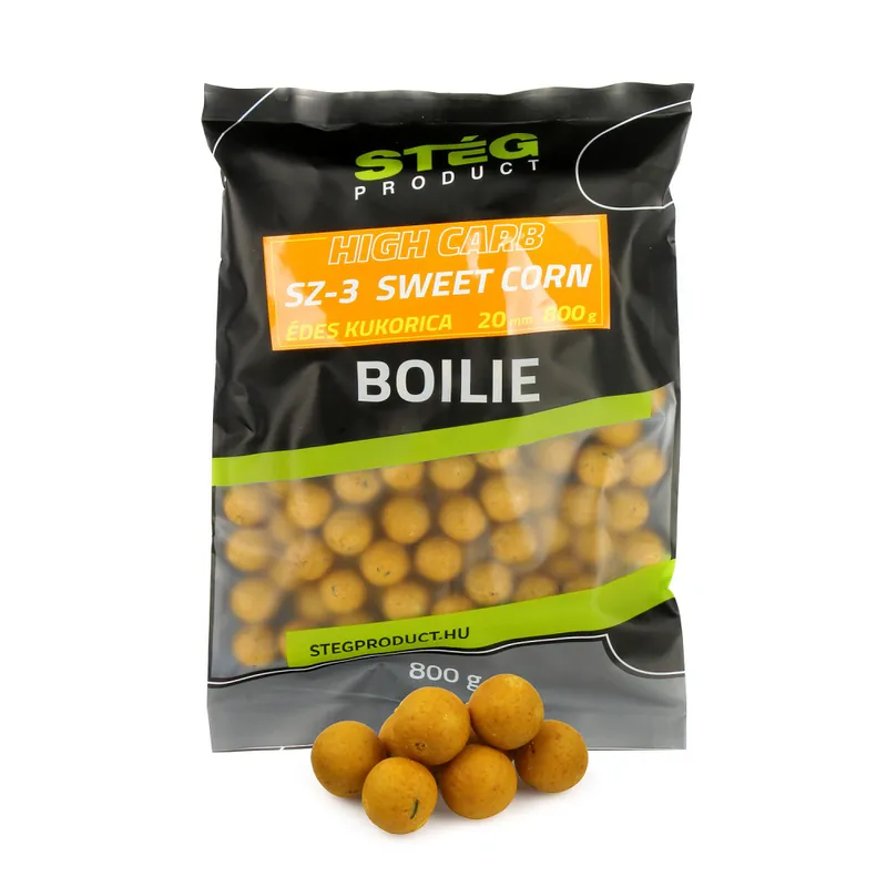Stég Carb Bojli Range SZ-3 Sweet Corn 20mm 800g - Horgászom. Beste Prijs