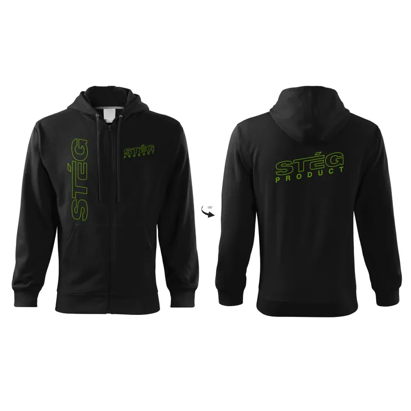 Lage Kosten Stég Pulóver full zip L Web és Horgászbolt