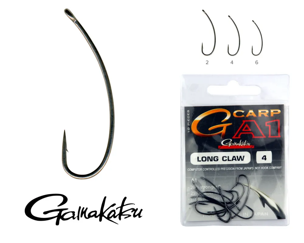 G-carp A1 LONG CLAW 2 10db/cs Akció -30% Web Bestel Nu