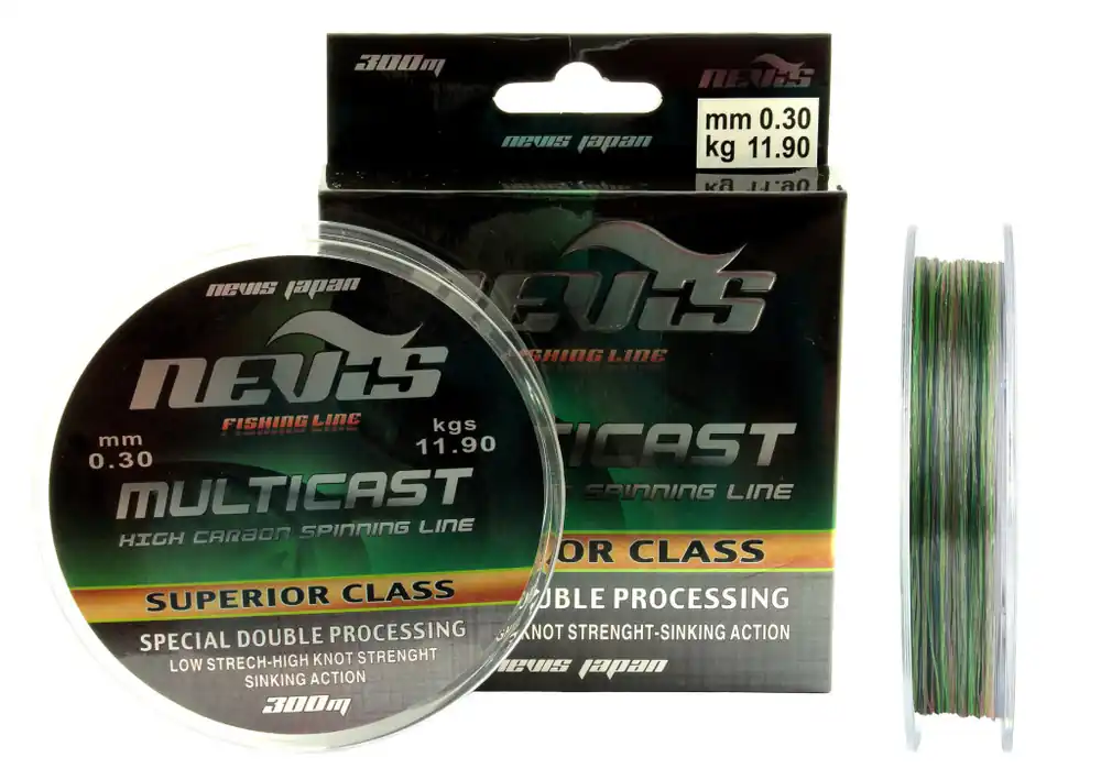 Multicast 300m/0.30mm Web és Horgászbolt Hoge Kwaliteit