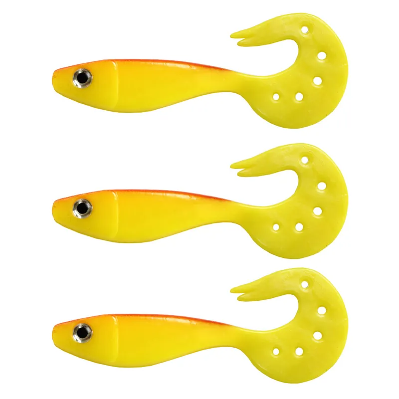 Favoriet Twister Shad Nevis 3db/cs (Orange Back) AKCIÓ -50% - Horgász