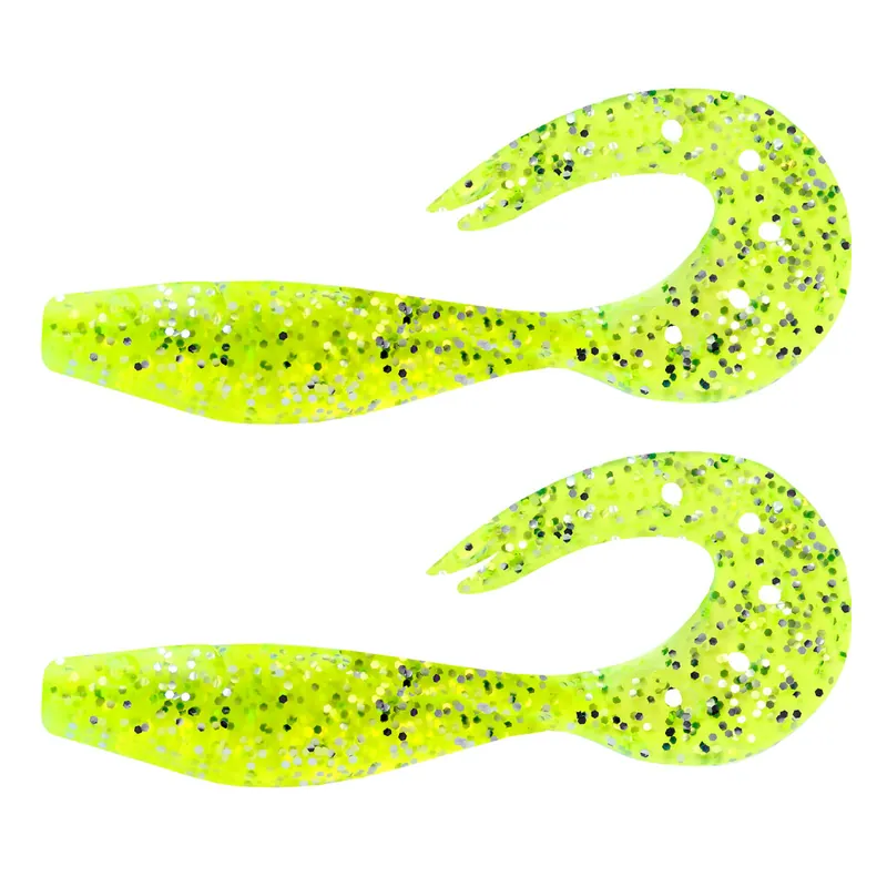 Hete Deal Twister Shad 14cm 2db/cs (Poppy Green) AKCIÓ -50% - Horgászo