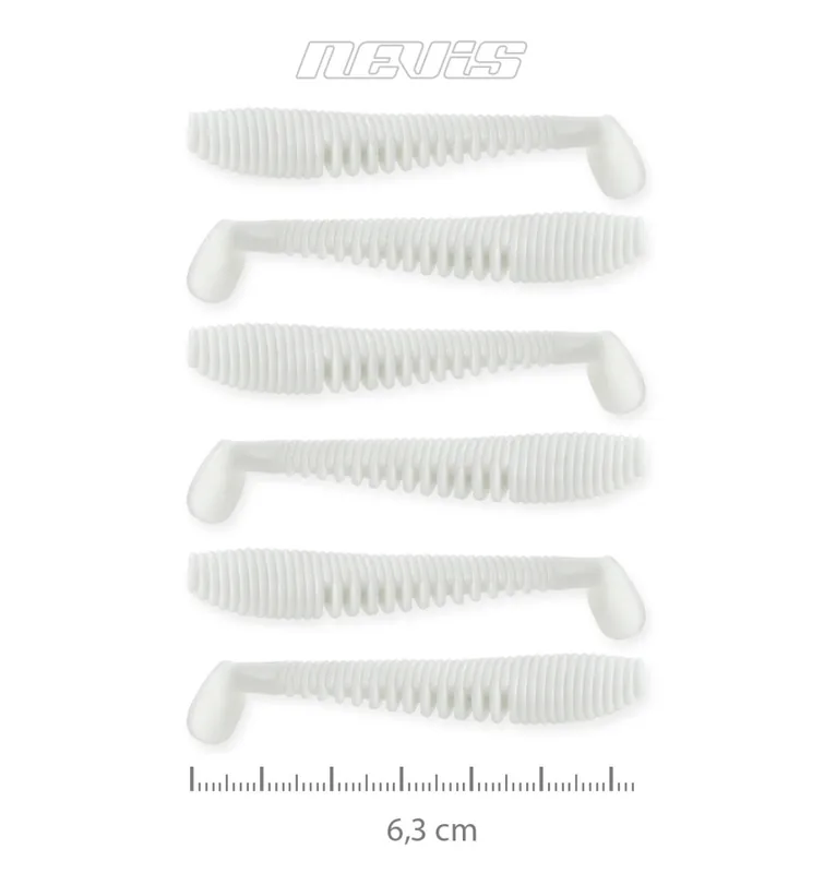 Snelle Levering Impulse Shad 6.3cm 6db/cs (Classic white) AKCIÓ -50% - Horgá