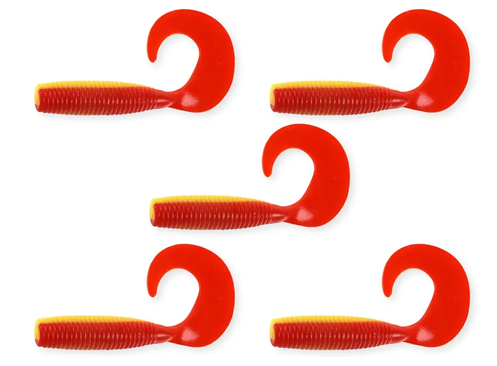Twister 7,5cm 5db/cs sárga-piros AKCIÓ -50% W Gratis Retour