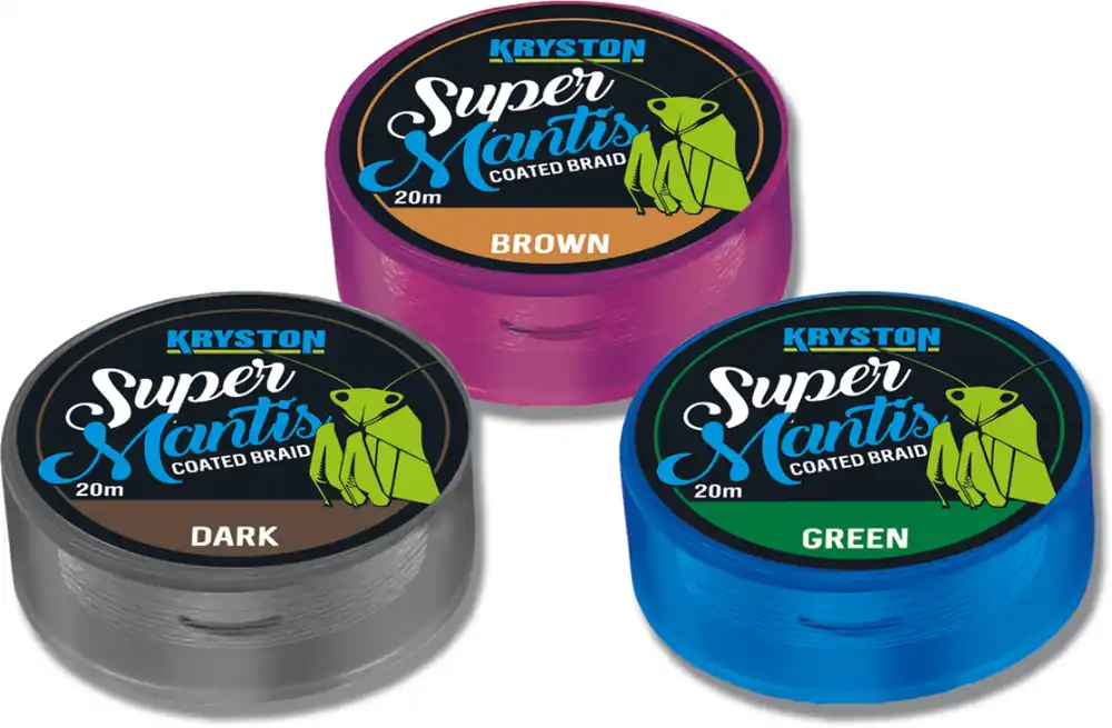 Super Mantis Coated Braid 25lbs 20m Brown AKCIÓ -30% - Horgá Dagaanbieding