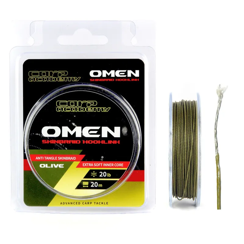 Omen Skinbraid Olive 25Lb 20m Web és Horgászb Laatste Kans