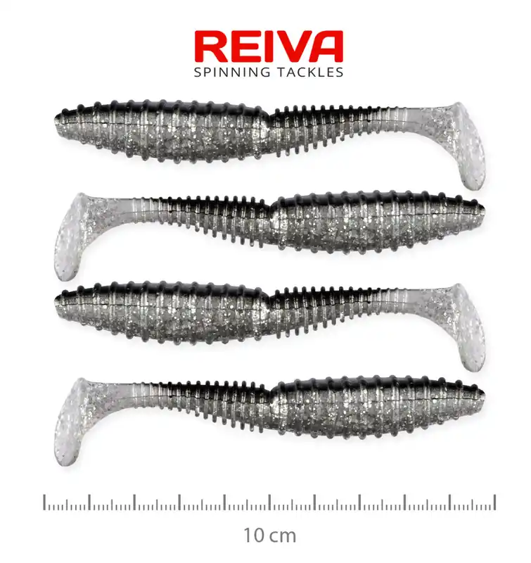 Zander Power Shad 10cm 4db/cs (Flash Bleak) W Fabrieksprijs