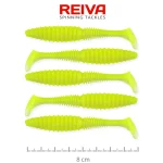 Zander Power Shad 8cm 5db/cs (Flash Lemonade) Seizoensaanbieding