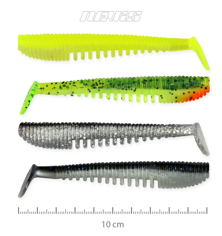 Impulse Shad 10cm 4db/cs 4szín AKCIÓ -50% Web Superprijs
