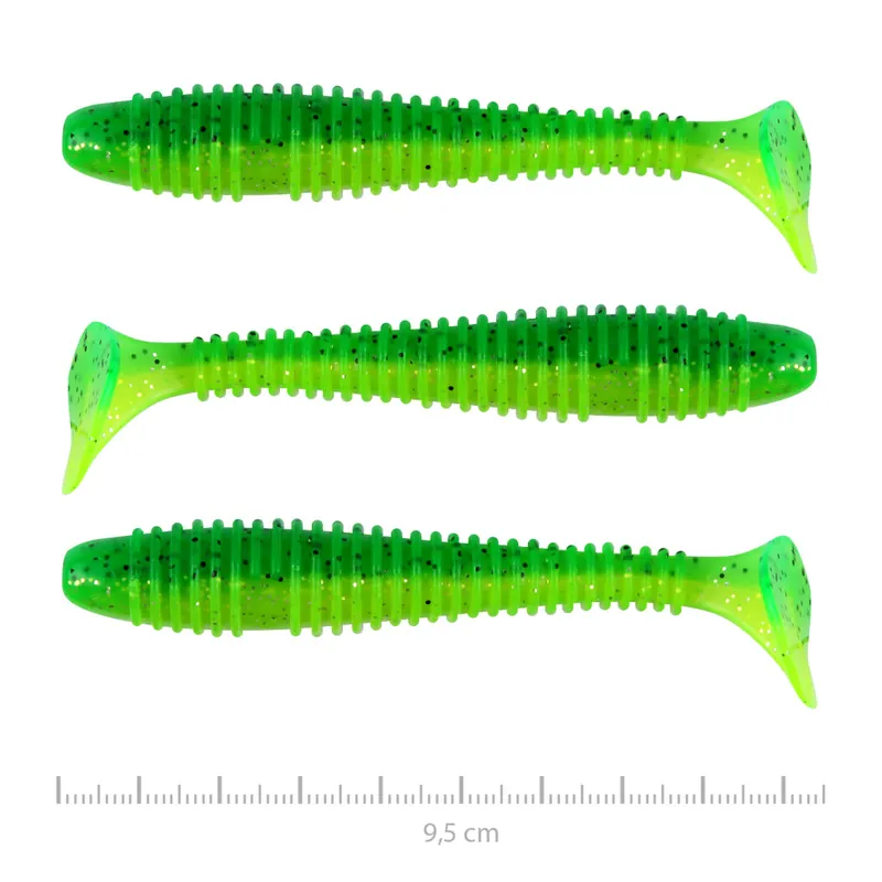 Shop Nu Swinger 9,5cm 3db/cs (Poison Green) AKCIÓ -30% - Horgászom.h