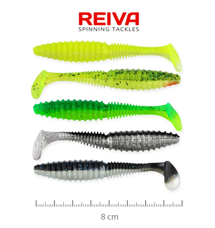 Zander Power Shad 8cm 5db/cs (5szín) Web és H Weekendaanbieding