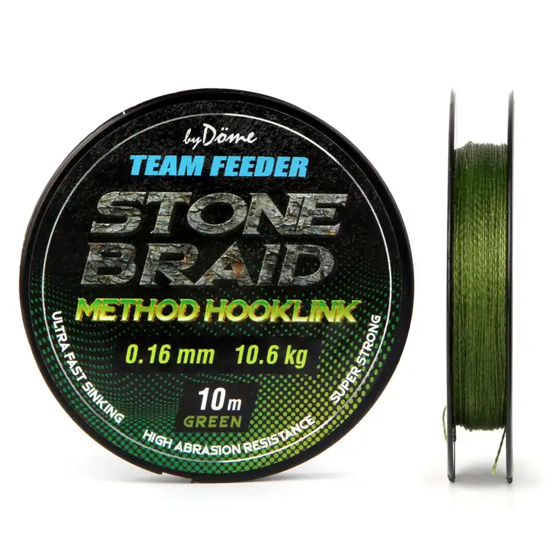 Voordeelprijs By Döme TF Stone Braid Green 10m 0,20mm Web é