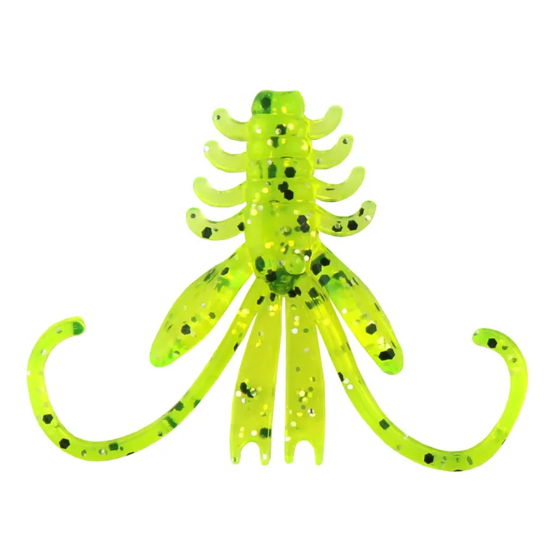NYMPH 6cm 12db/cs Fluo Zöld Flitter Web és Ho Populair