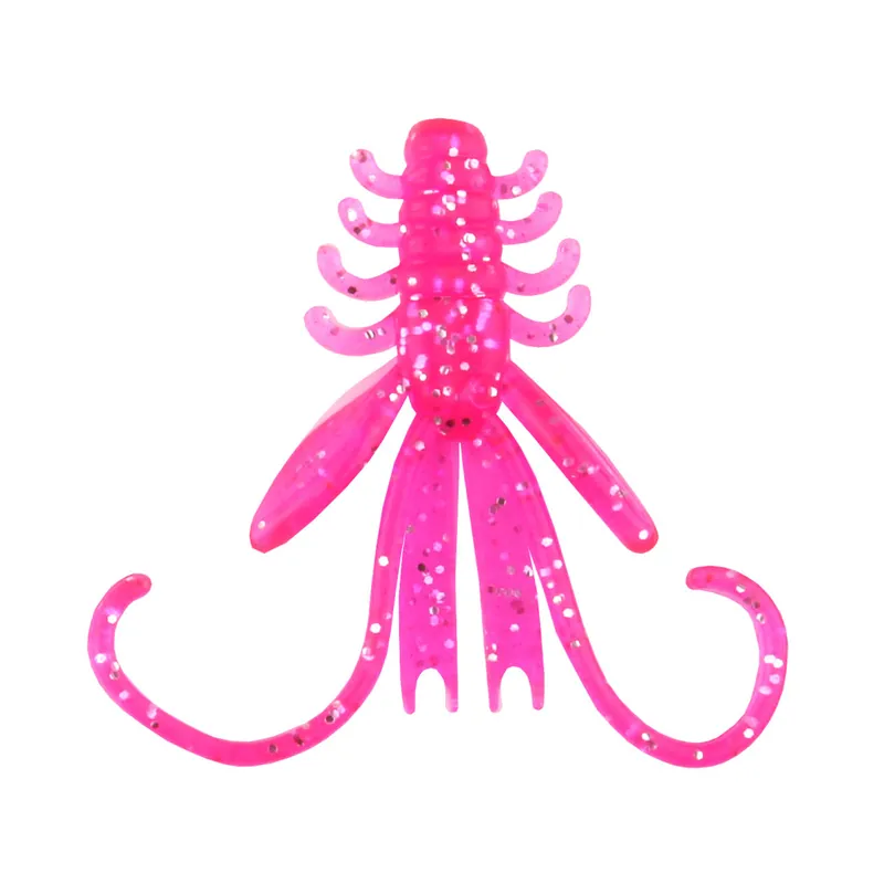NYMPH 6cm 12db/cs Pink Flitter Web és Horgász Aanbieding