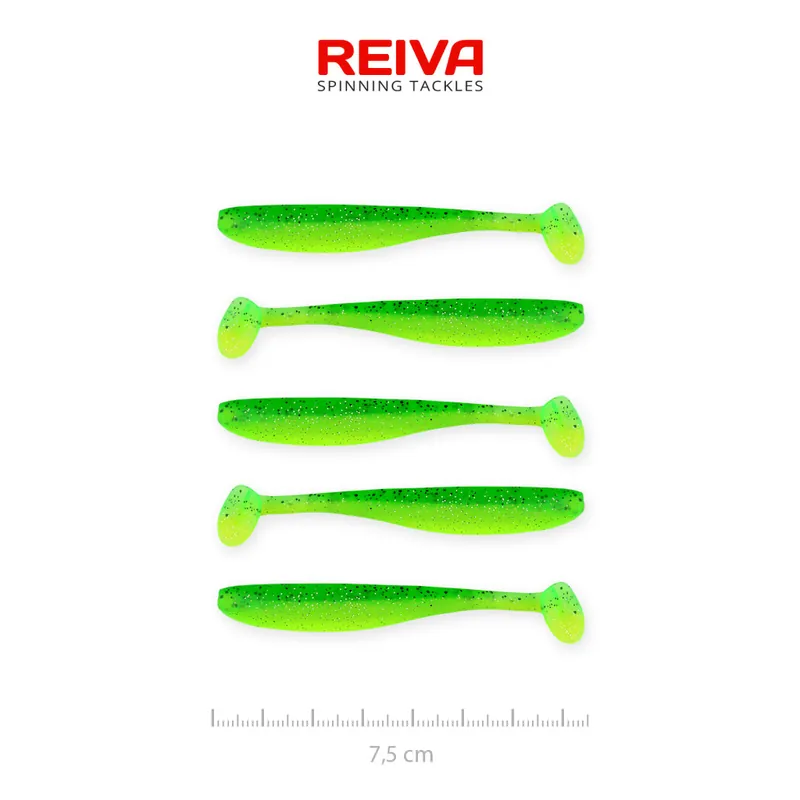 Flash Shad 7.5cm 5db/cs (Poison Green) Web és Lage Kosten