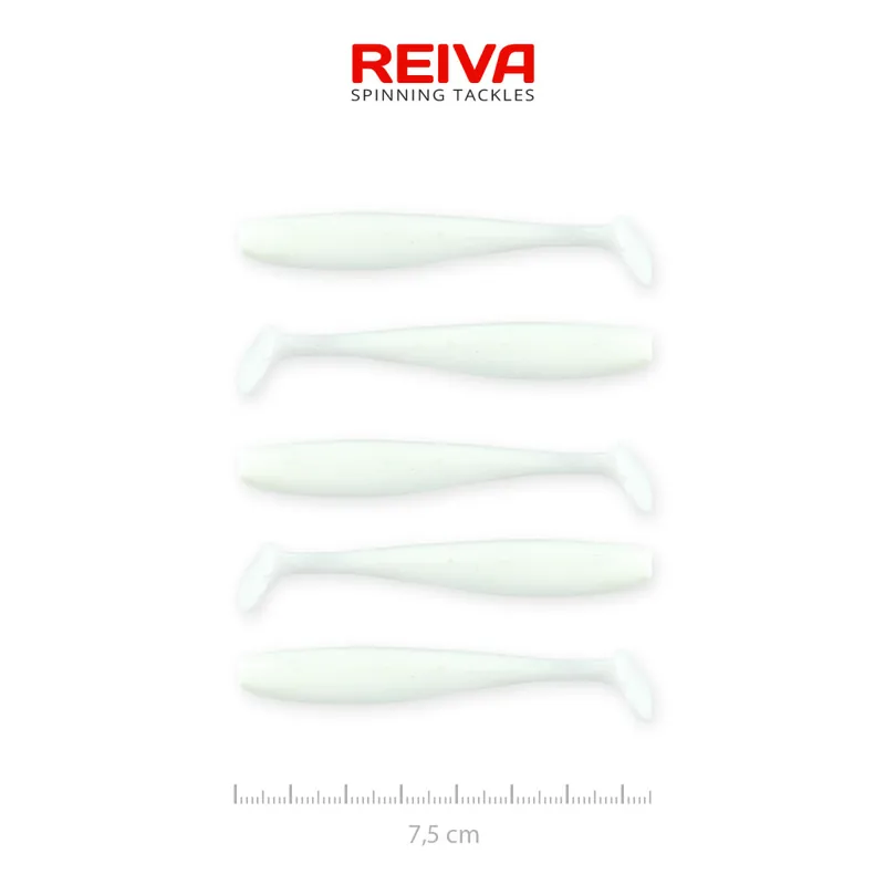 Fabrieksprijs Flash Shad 7.5cm 5db/cs (Classic White) Web é