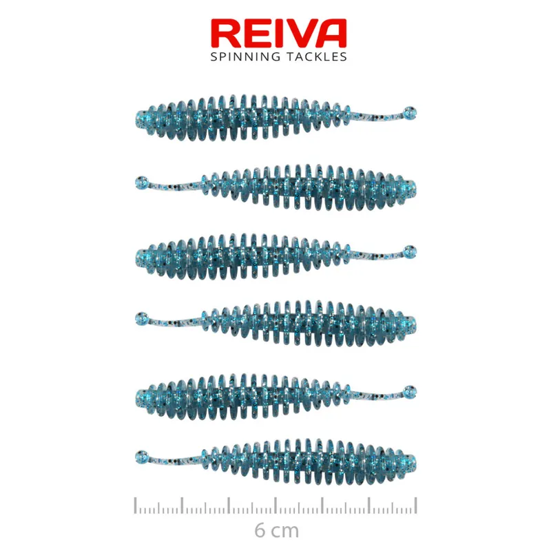 Premium Tiny Worm 6cm 6db/cs (Blue Shiner) Web és Hor
