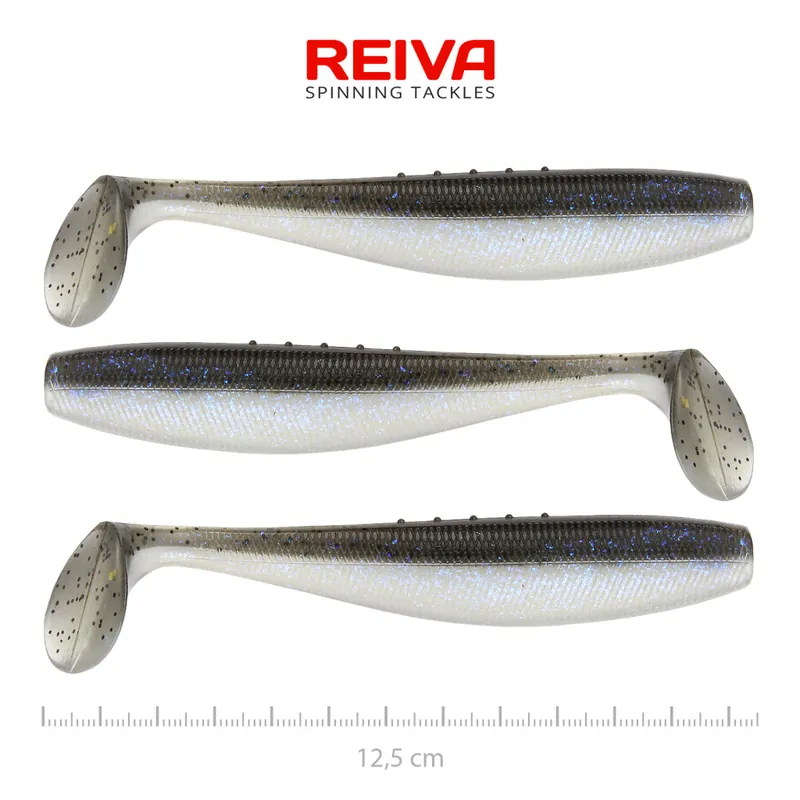 Flat Minnow shad 12,5cm 3db/cs (Magic Fish) W Actieprijs
