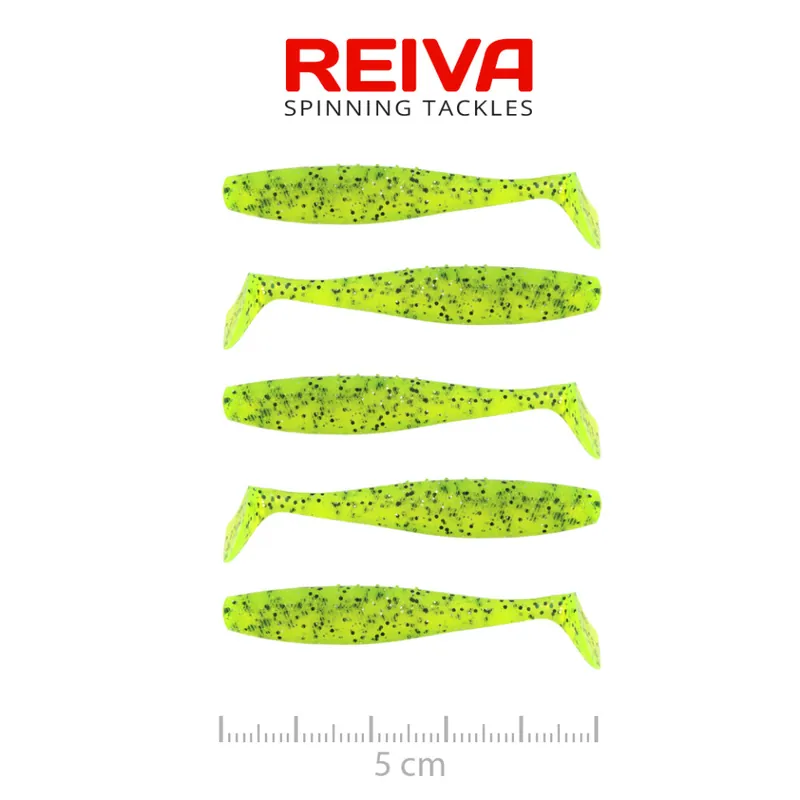 Flat Minnow Shad 5cm 5db/cs (Poppy Green) Web Meest Verkocht