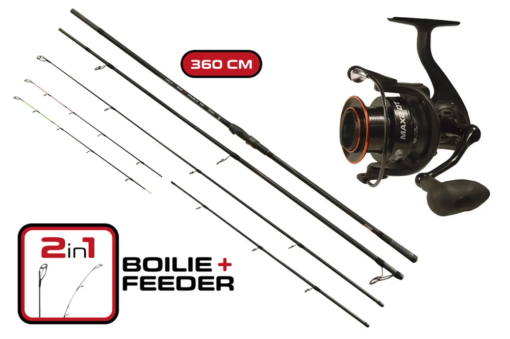 CARP EXPERT MAX2 BOT DOUBLE TIP 360 MAX2 DT 6000 ORSÓVAL - H Shop Nu