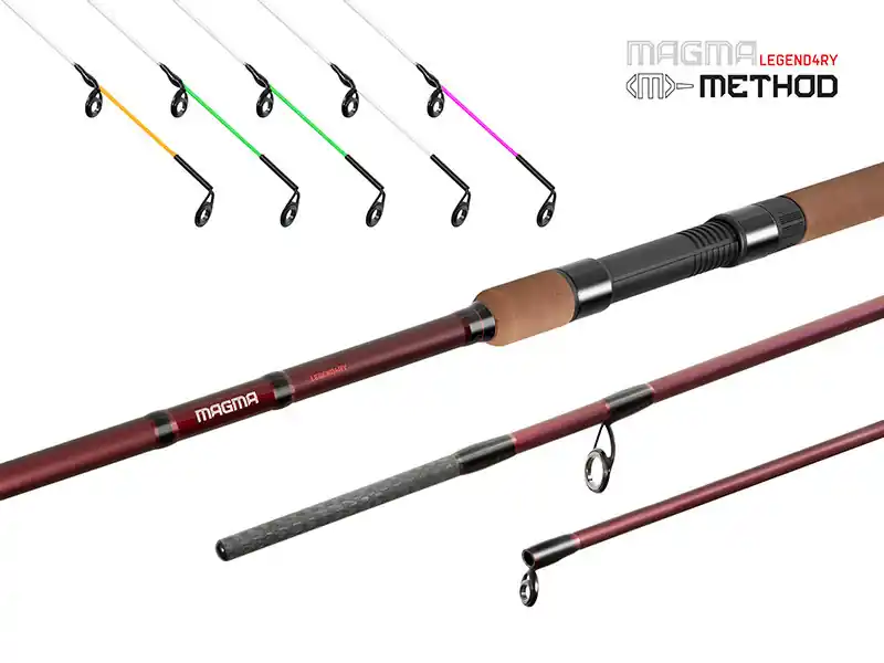 Nieuw Delphin MAGMA LEGEND4RY Method 360cm/215g/3rész - Horgászom.